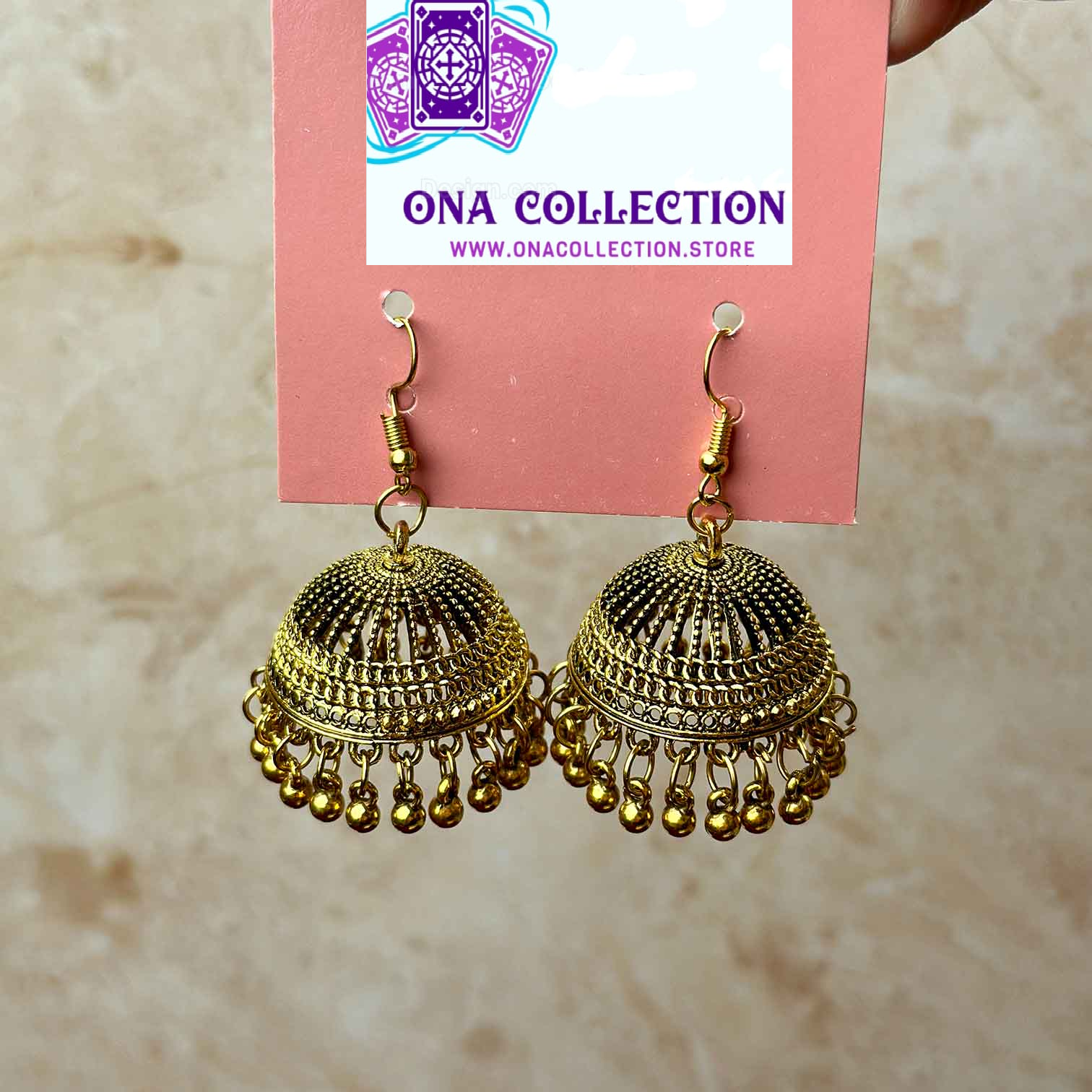 Big Antique Earrings Jhumka